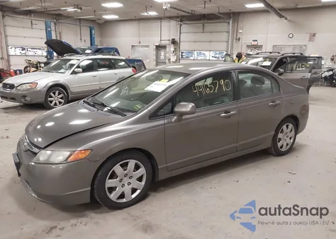 2008 Honda Civic Lx z USA, uszkodzony, nr VIN 2HGFA15568H311135
